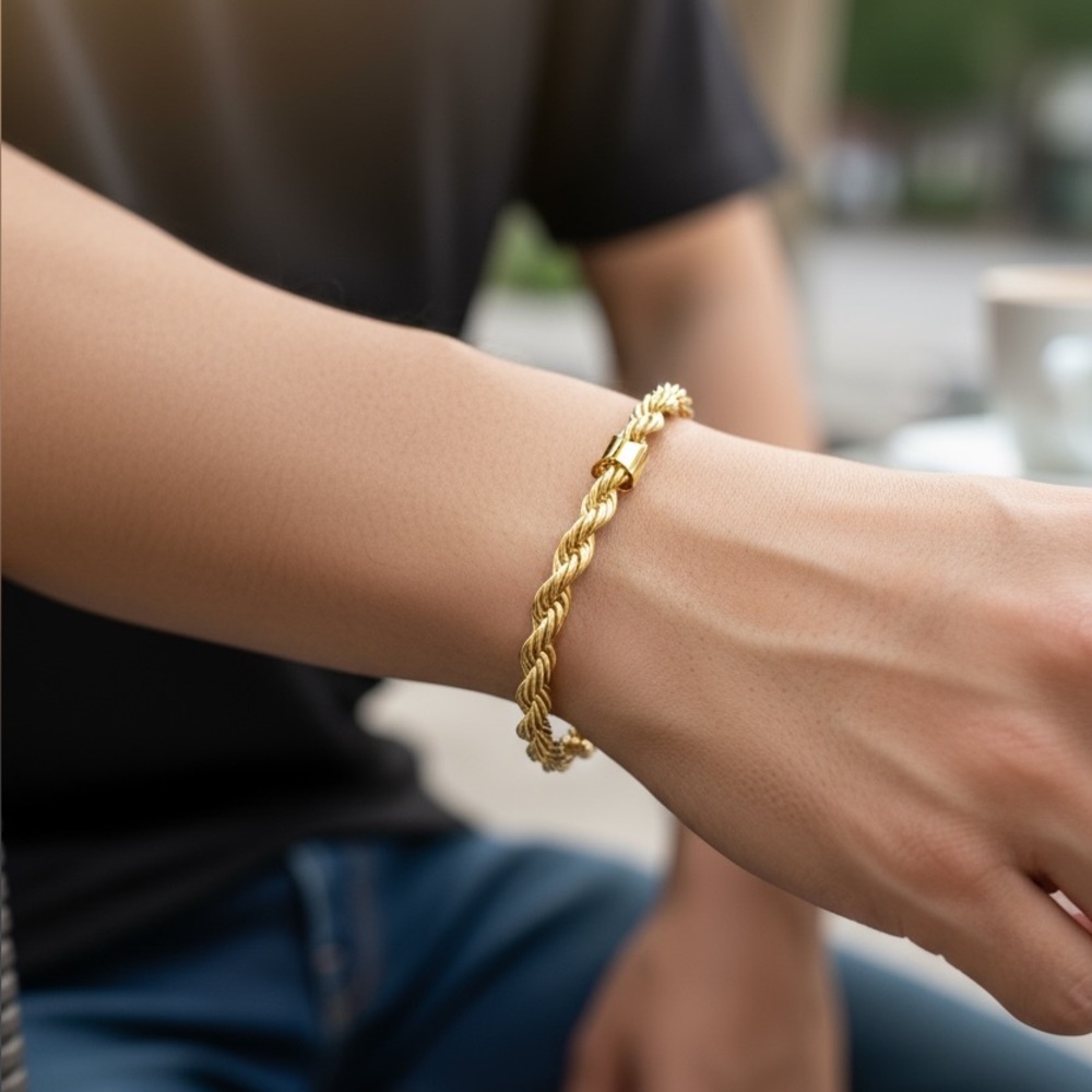 Twisted Rope Bracelet